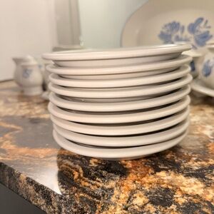 pfaltzgraff yorktowne saucer set of 9